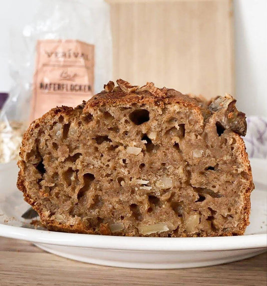 Rezept: Bananenbrot mit Haferflocken