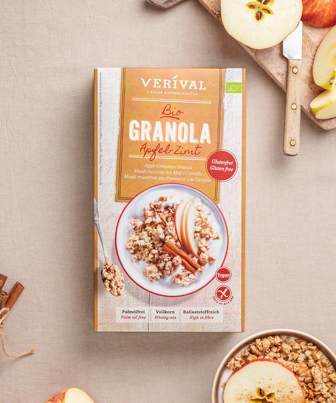 Apple-Cinnamon Granola