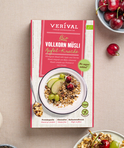 Apple-Cherry Wholegrain Muesli